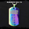 Жетон из медицинской стали Linkin Park NFTB015rb