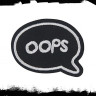 Термонашивка Oops TNV548